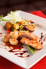 seafood plate
