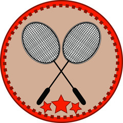 Logo badminton