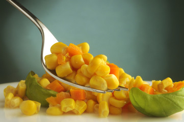 Ensalada de choclo Corn salad