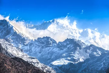 Photo sur Plexiglas Kangchenjunga Kangchenjunga est la troisième plus haute montagne