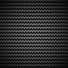 Background with Seamless Black Carbon Texture