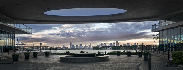 Panorama of Miami downtown