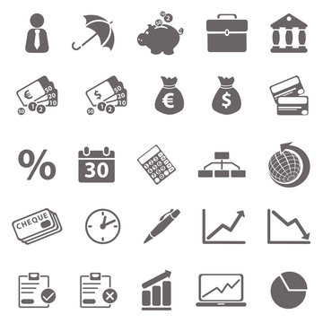 Economic basic icons