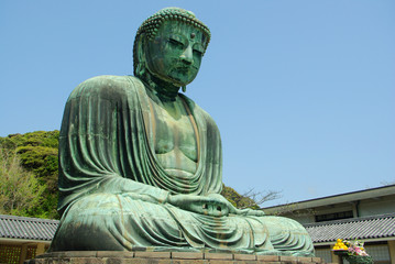 Buddha kamakura assis