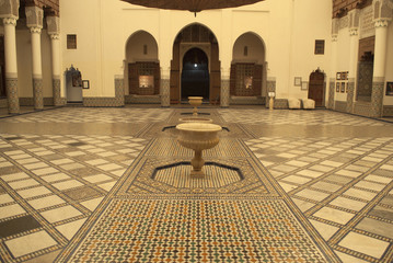 Interior of Marrakech museum, Morocco - 51915004