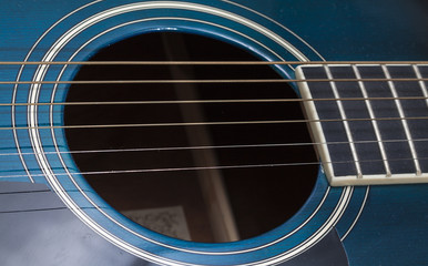Obraz premium Guitar Closeup