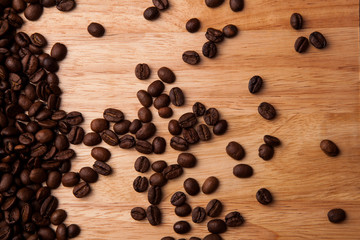 Roasted coffee beans