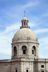 Fototapeta na wymiar National Pantheon or Santa Engracia church, Alfama, Lisbon, Port