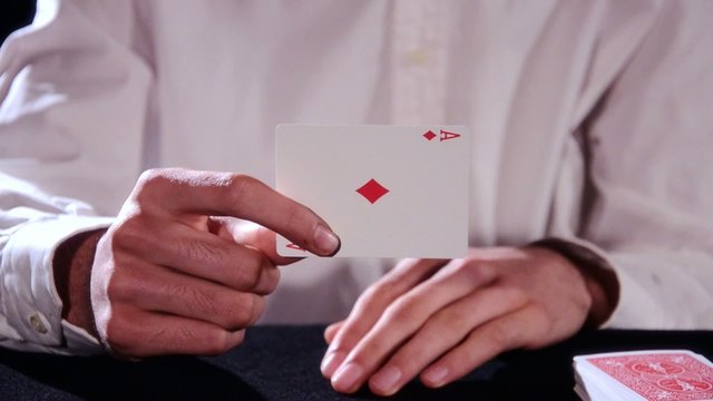 a magic trick