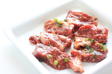 korean cuisine, seasoned beef for barbecue