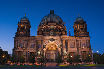 Fototapeta na wymiar Berliner Dom, Katedra w Berlinie, Niemcy