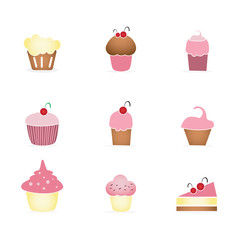 Cake  & Cupcakes icons