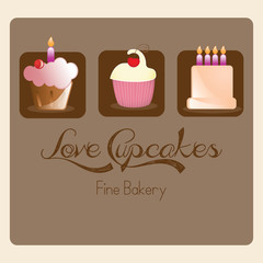 Cake  & Cupcakes icons