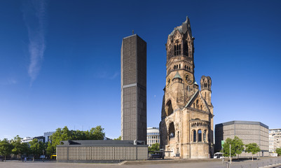 Fototapeta premium Kaiser-Wilhelm-Gedächtnis-Kirche, Berlin
