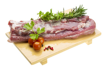 Fototapeta premium Raw pork meat