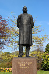 Bronze Statue Friedrich Alfred Krupp