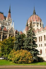 Obraz premium Budapest, Hungary, Parliament