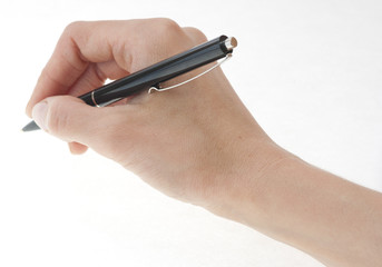 Pen and arm