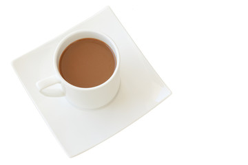 coffee cup isolated white background