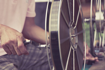 vintage film reel