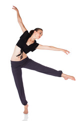 Beautiful female dancer