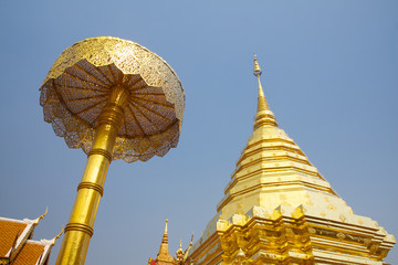 Thai pagoda in Chiang mai/THAILAND