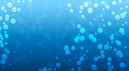 water drops on blue background vector eps