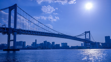 Fototapeta na wymiar Tokio Tęczowy Most
