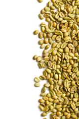 unroasted coffee beans