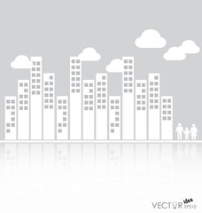 Obraz premium A set of elements design for advertising real estate services. V