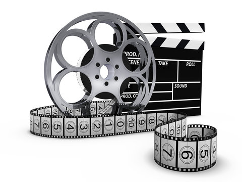 Filmklappe - Filmrolle