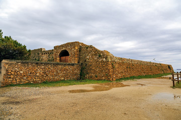 Forti de Santa Ana in Tarragona, Spain,