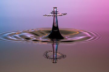 Collision Water Drop Splash - 51940072