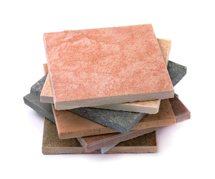 Stack of various stone tiles i