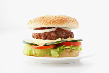 Beef Cheese Hamburger