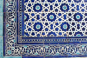 Islamic tile art - Orientalische Fliesenkunst