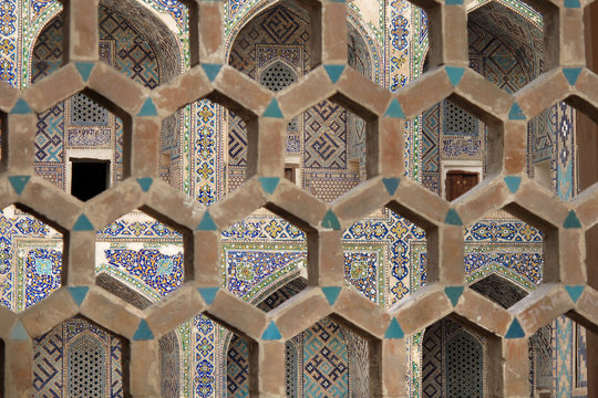 Islamic tile art - Orientalische Fliesenkunst