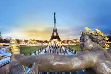 Tour Eiffel Paris - obrazy, fototapety, plakaty