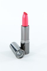 Single Pink Lipstick Case With the Top Off