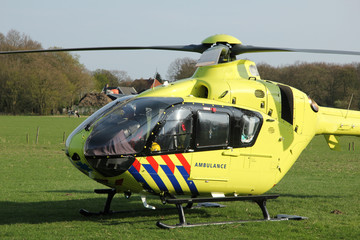 Rescue helicopter