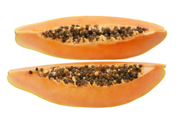 Slices of Papaya