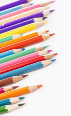 Fototapeta premium Pencils isolated on white background
