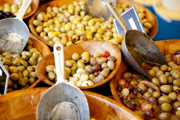 Olive al mercato