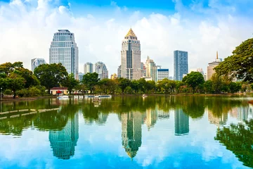 Foto auf Acrylglas Bangkok Bangkok-Skyline, Thailand..