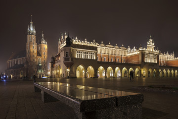 Obraz premium Cracow City Centre, Poland, Europe
