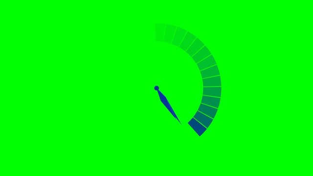 Temps - bleu - fond vert