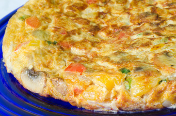 Vegetable omelette