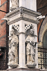 Fototapeta na wymiar Siena, Piazza del Campo