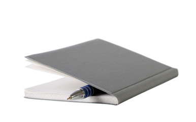 Notepad with pen