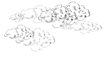 Clouds. Sketch - 51959801